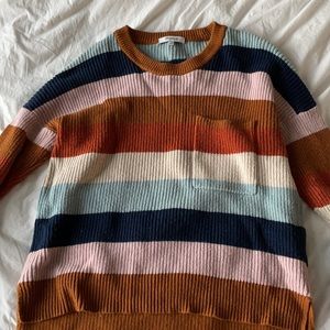 Madewell striped sweater